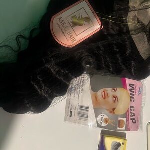 Black Human Hair Wig